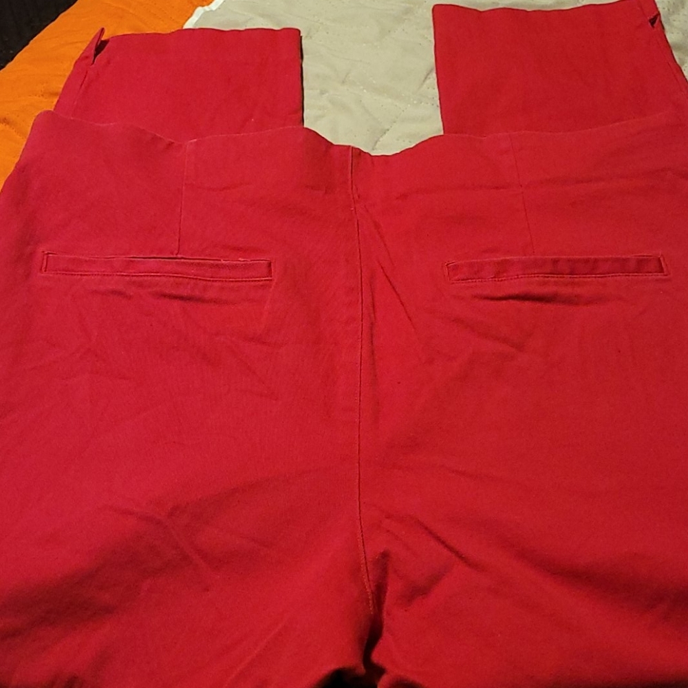 Red Capris - Picture 2 of 5
